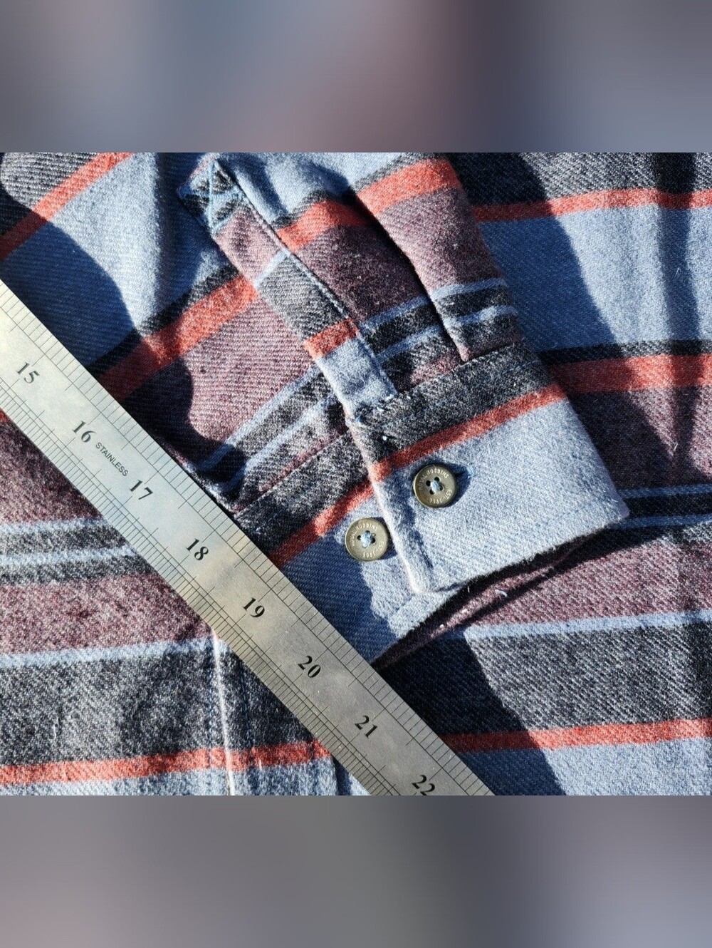 Royal Robbins Clouds Rest Hemp Long-Sleeve Shirt - Men's XXL 444 Sea Pacific Stp - Picture 8 of 11